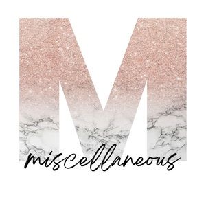 Miscellaneous items.